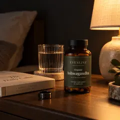 Evenline on the nightstand